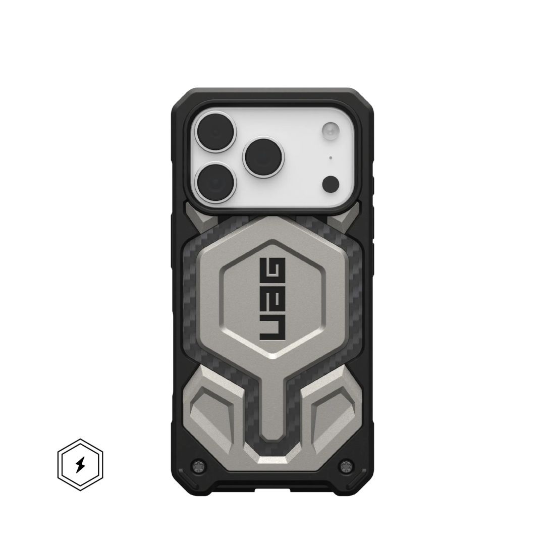UAG Monarch Pro case for iPhone 17 Pro Titanium