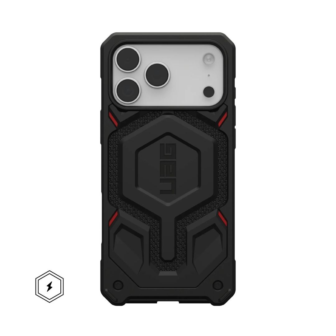 UAG Monarch Pro case for iPhone 17 Pro Max Kevlar Black UAG Monarch Pro case for iPhone 17 Pro Max Kevlar Black