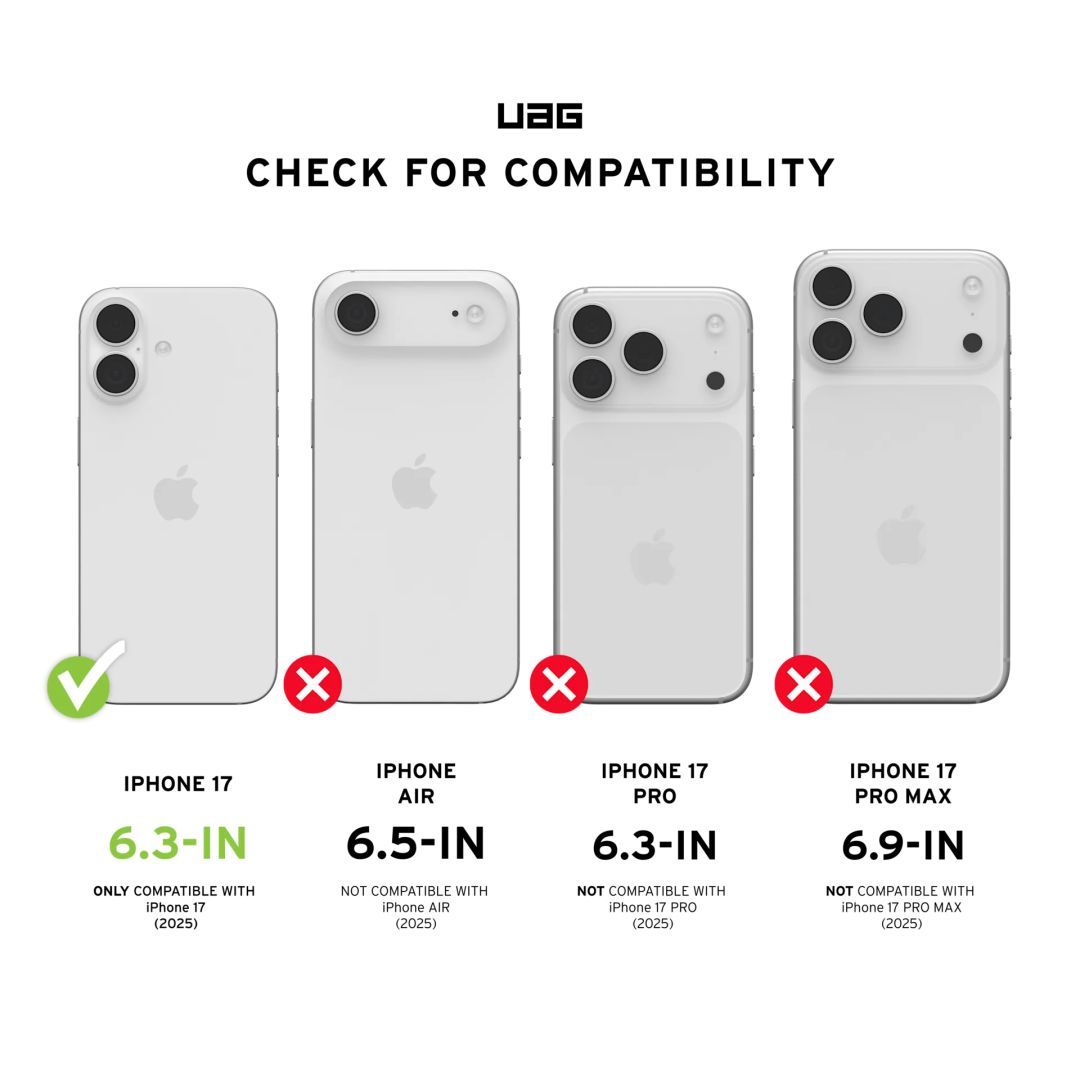 UAG Essential Armor Magsafe case for iPhone 17 Ash UAG Essential Armor Magsafe case for iPhone 17 Ash