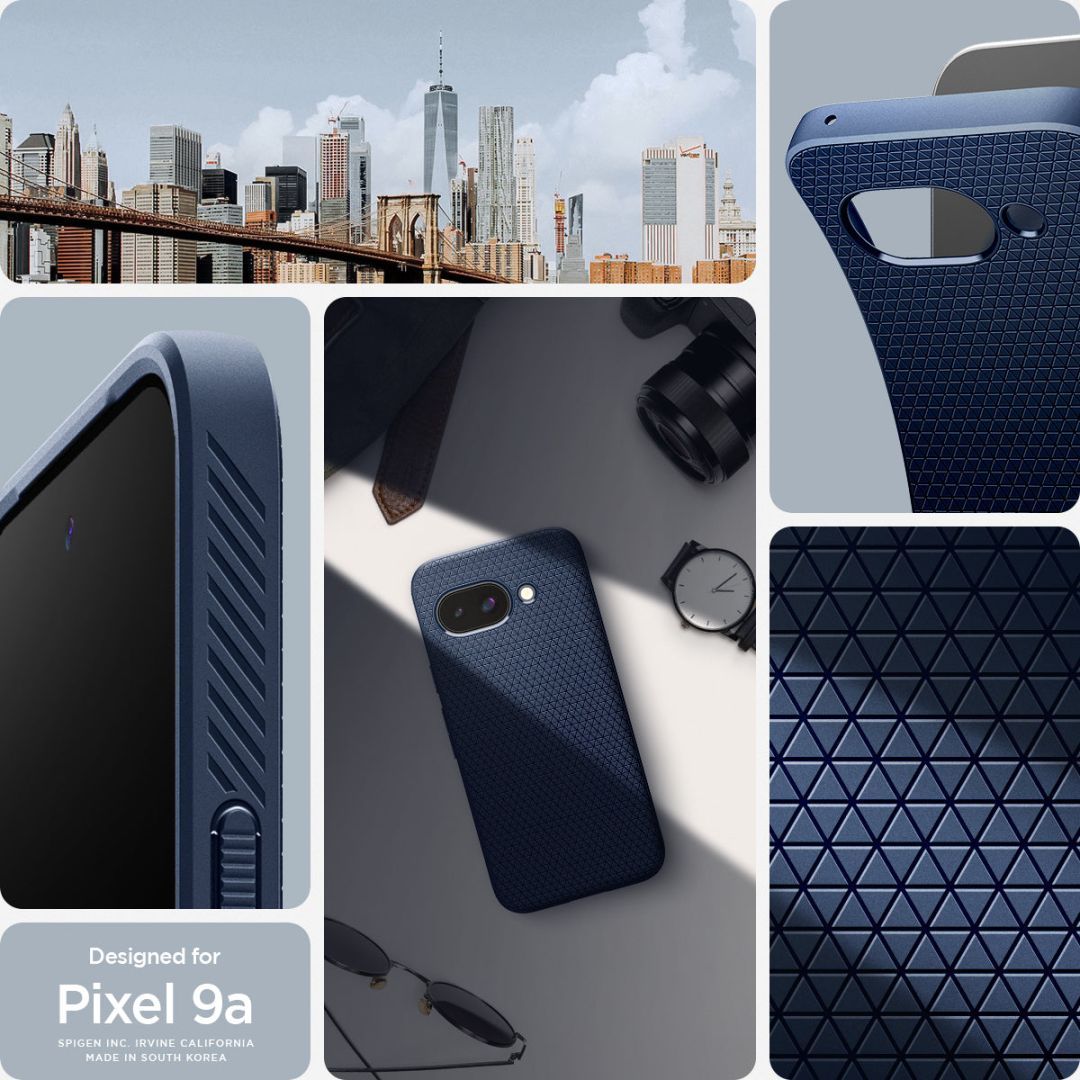 Spigen Liquid Air Google Pixel 9a Navy Blue Spigen Liquid Air Google Pixel 9a Navy Blue