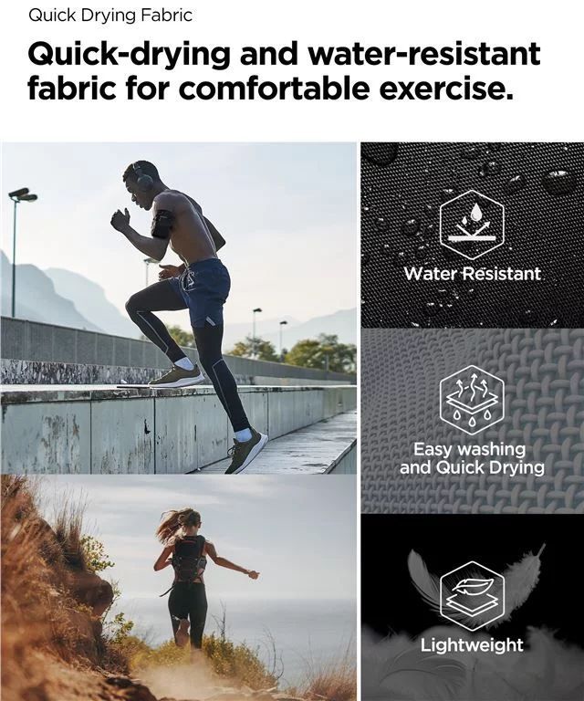 Spigen Dynamic Shield Armband A702 Black Spigen Dynamic Shield Armband A702 Black