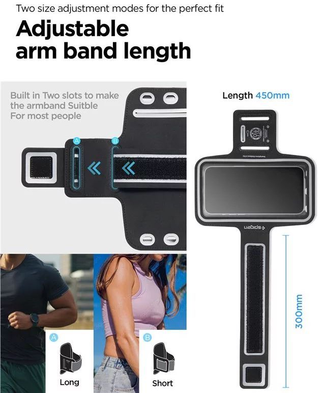 Spigen Dynamic Shield Armband A703 Black Spigen Dynamic Shield Armband A703 Black