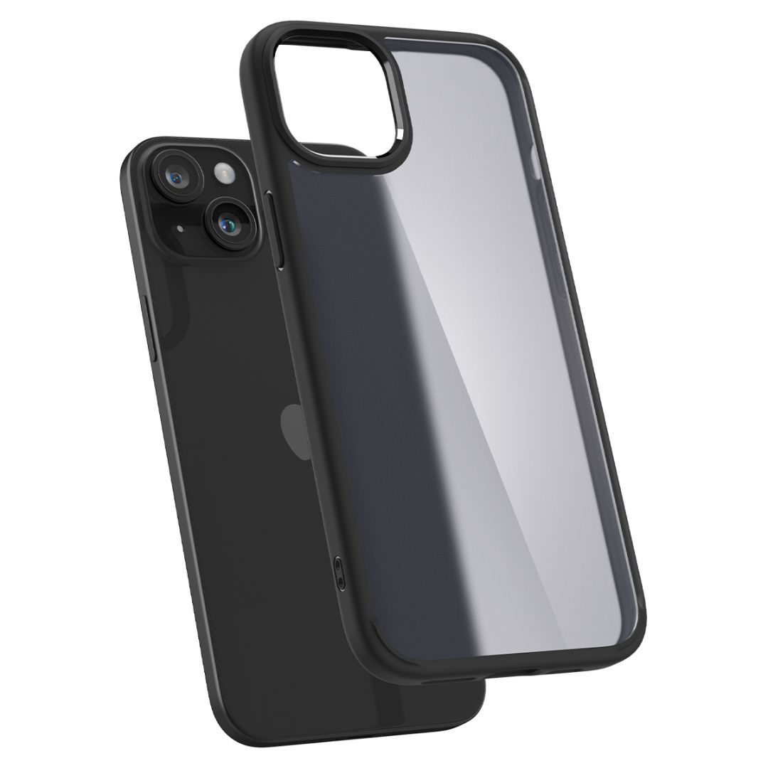 Spigen iPhone 15 Case Ultra Hybrid Frost Black Spigen iPhone 15 Case Ultra Hybrid Frost Black