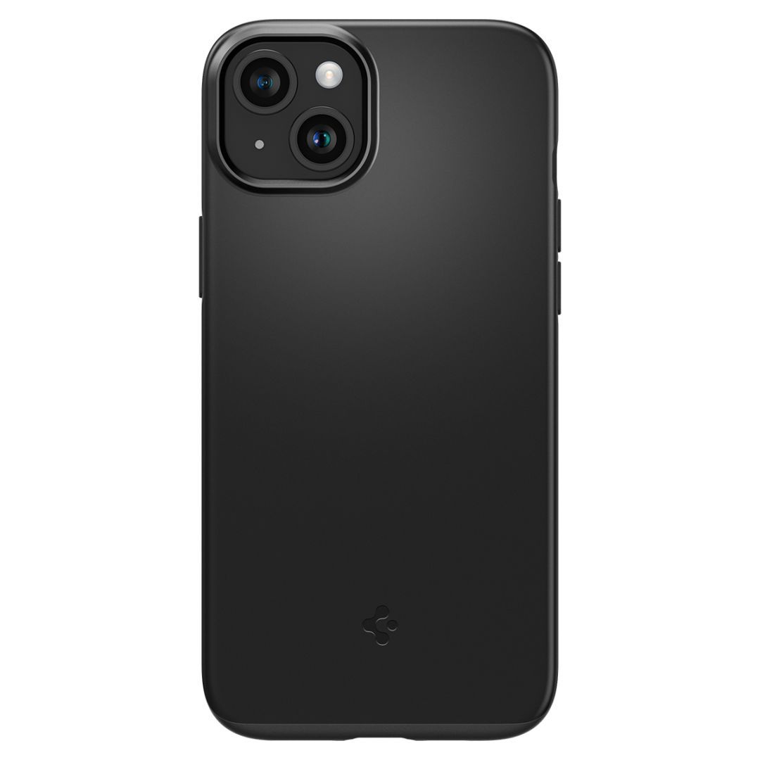 Spigen iPhone 15 Case Thin Fit Black Spigen iPhone 15 Case Thin Fit Black