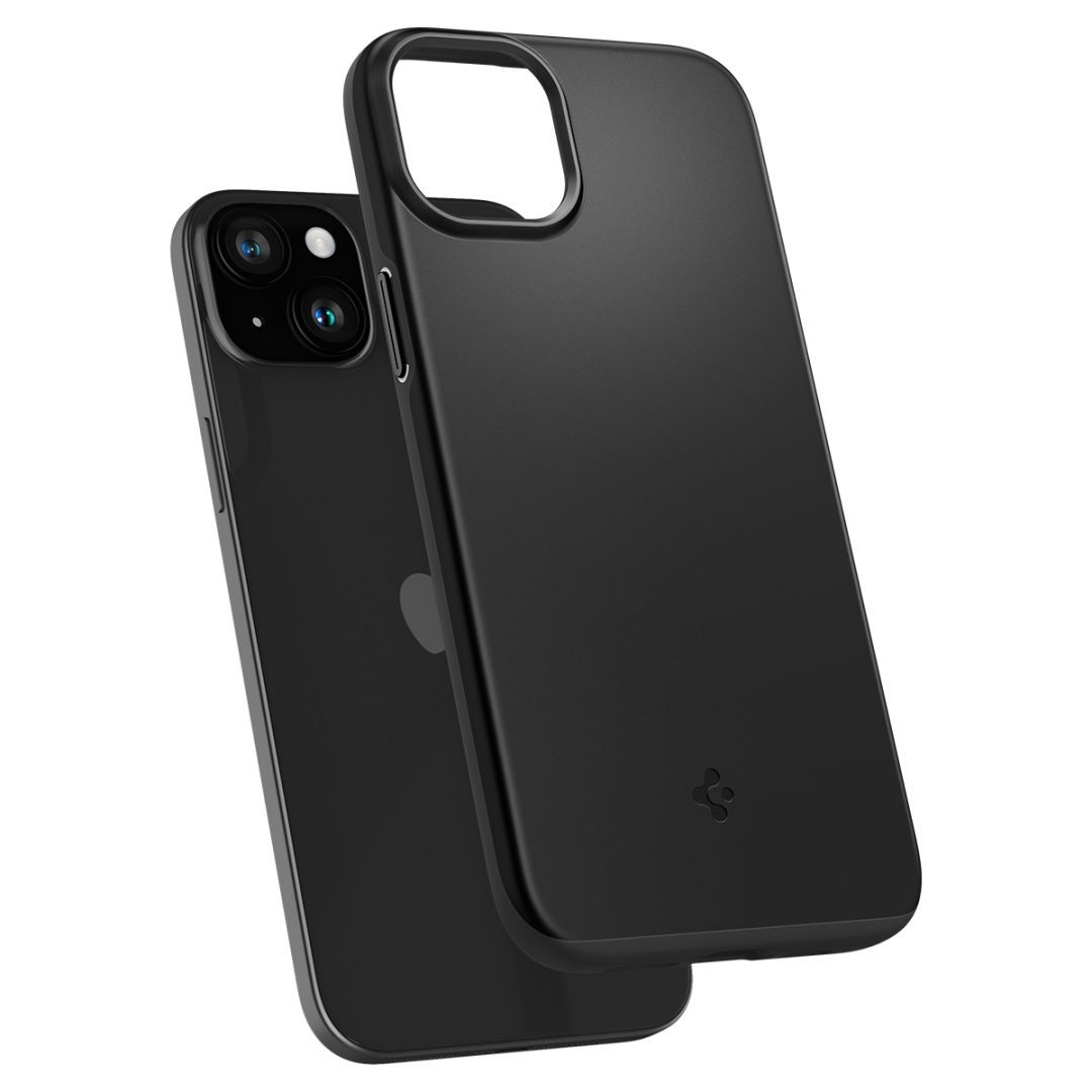 Spigen iPhone 15 Case Thin Fit Black Spigen iPhone 15 Case Thin Fit Black