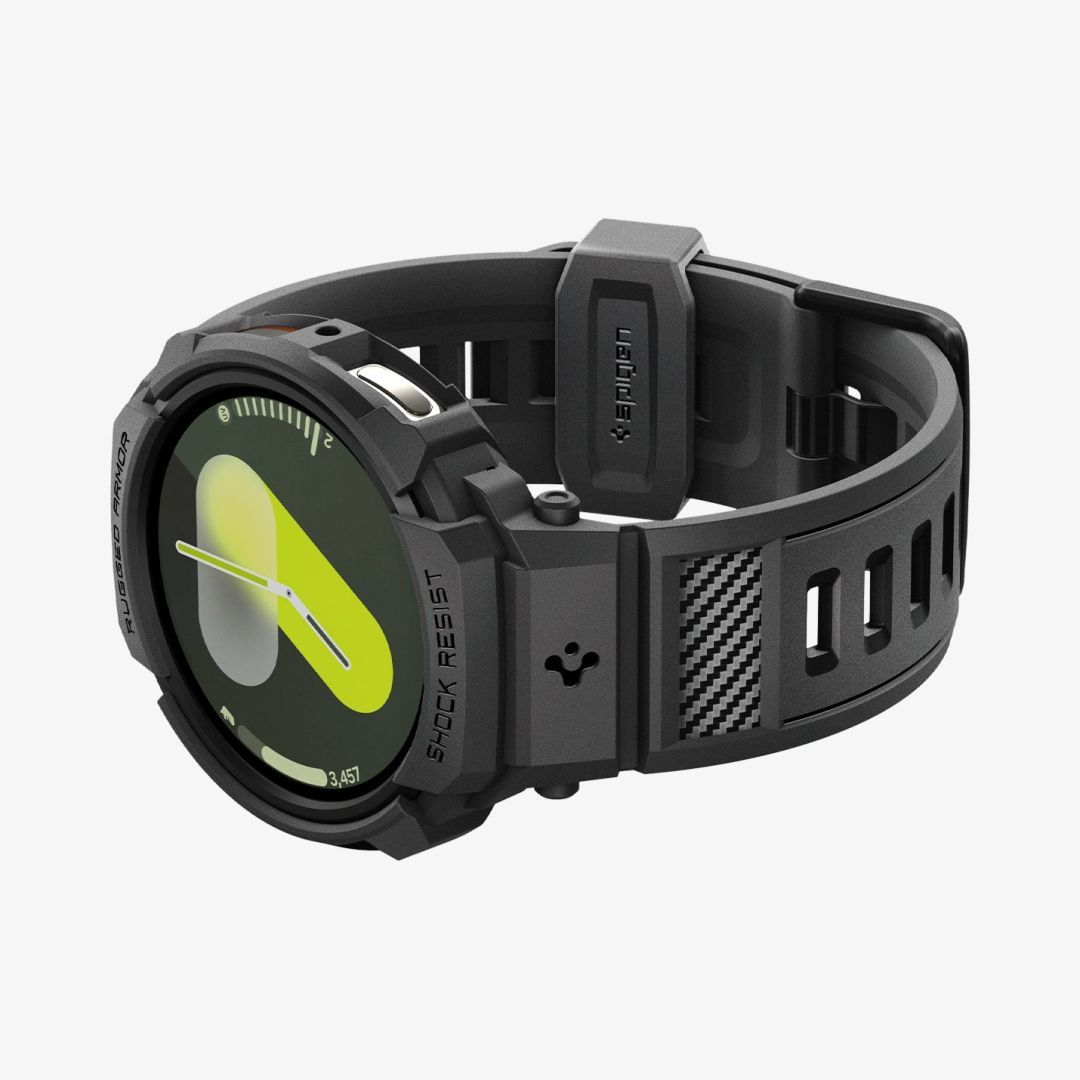 Spigen Rugged Armor Pro for Galaxy Watch 8 (40mm) Matte Black