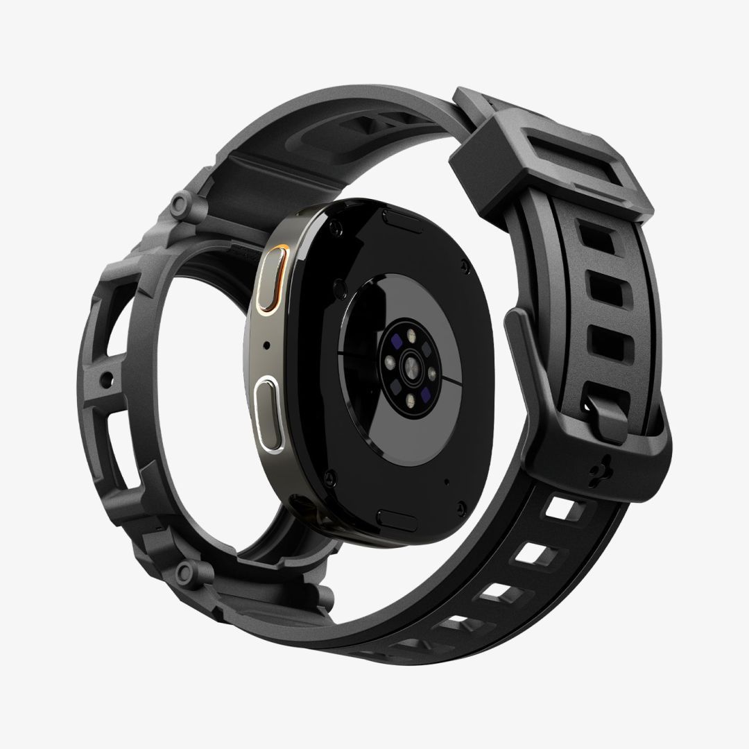 Spigen Rugged Armor Pro for Galaxy Watch 8 (40mm) Matte Black