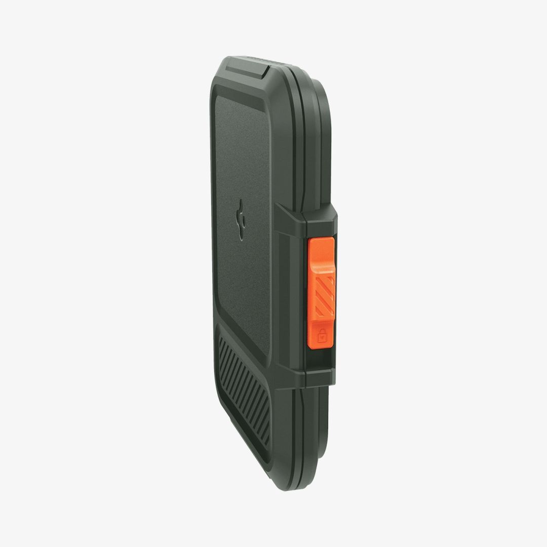 Spigen iPhone Lock Fit MagSafe Wallet Military Green Spigen iPhone Lock Fit MagSafe Wallet Military Green