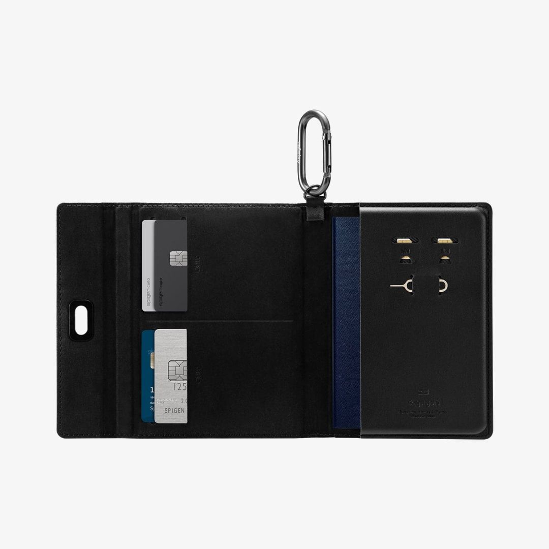 Spigen Universal Passport Holder Black Spigen Universal Passport Holder Black