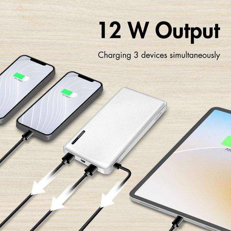 Logilink PowerBank 10000 mAh White Logilink PowerBank 10000 mAh White