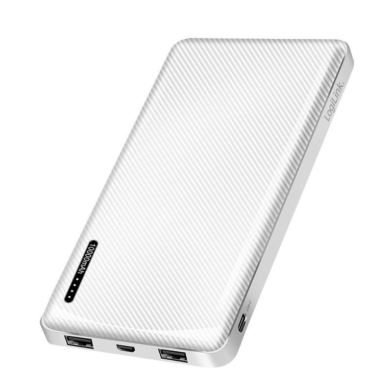 Logilink PowerBank 10000 mAh White Logilink PowerBank 10000 mAh White