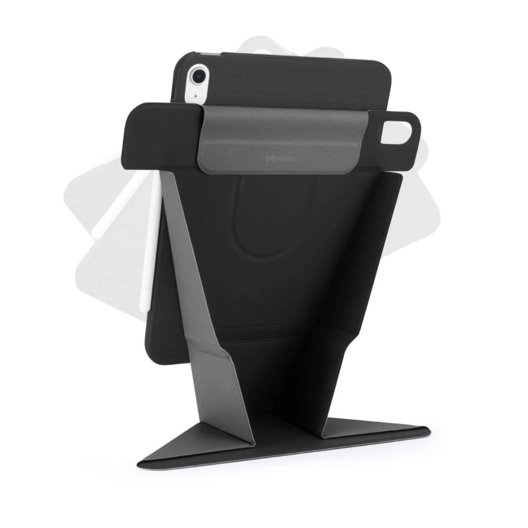 Pipetto Origami No6 Stand case iPad 10.9" (2022) Black