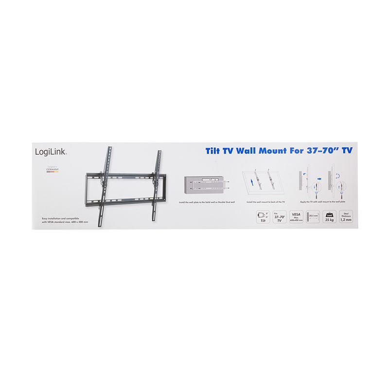 Logilink BP0039 TV wall mount 37–70" Black Logilink BP0039 TV wall mount 37–70" Black