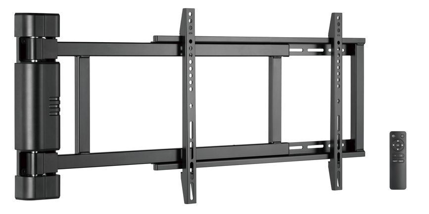 EQuip 32"-75" Motorized TV Swing Mount Bracket Black EQuip 32"-75" Motorized TV Swing Mount Bracket Black