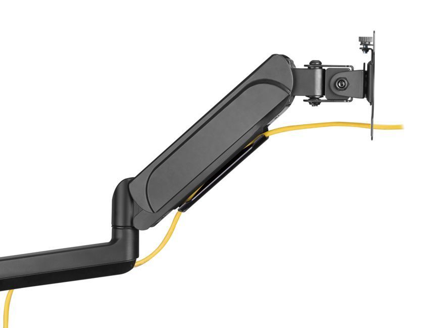 EQuip 17"-27" Triple Monitor Desk Mount Bracket Black EQuip 17"-27" Triple Monitor Desk Mount Bracket Black