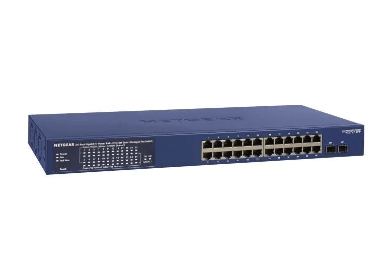 Netgear 24-Port Gigabit Ethernet PoE Smart Switch Netgear 24-Port Gigabit Ethernet PoE Smart Switch