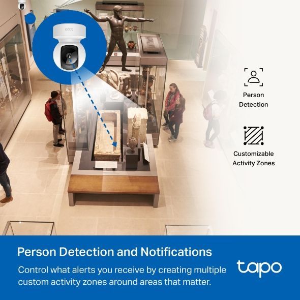 TP-Link Tapo C202 Pan/Tilt Home Security Camera TP-Link Tapo C202 Pan/Tilt Home Security Camera