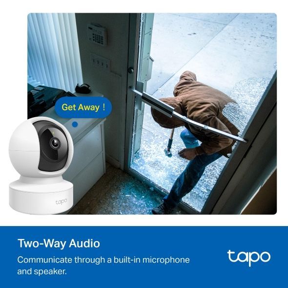 TP-Link Tapo C202 Pan/Tilt Home Security Camera TP-Link Tapo C202 Pan/Tilt Home Security Camera