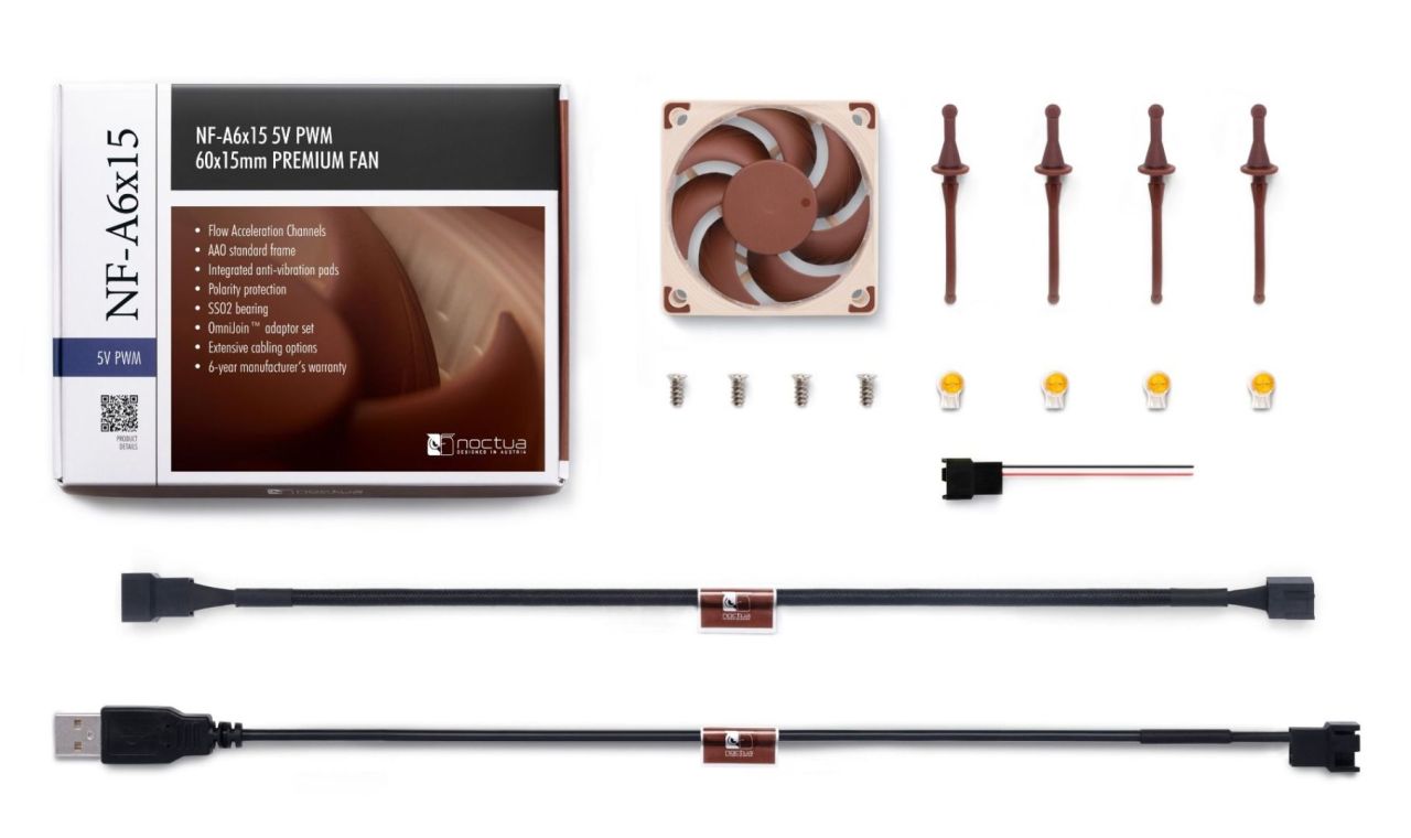 Noctua NF-A6X15 5V PWM Noctua NF-A6X15 5V PWM