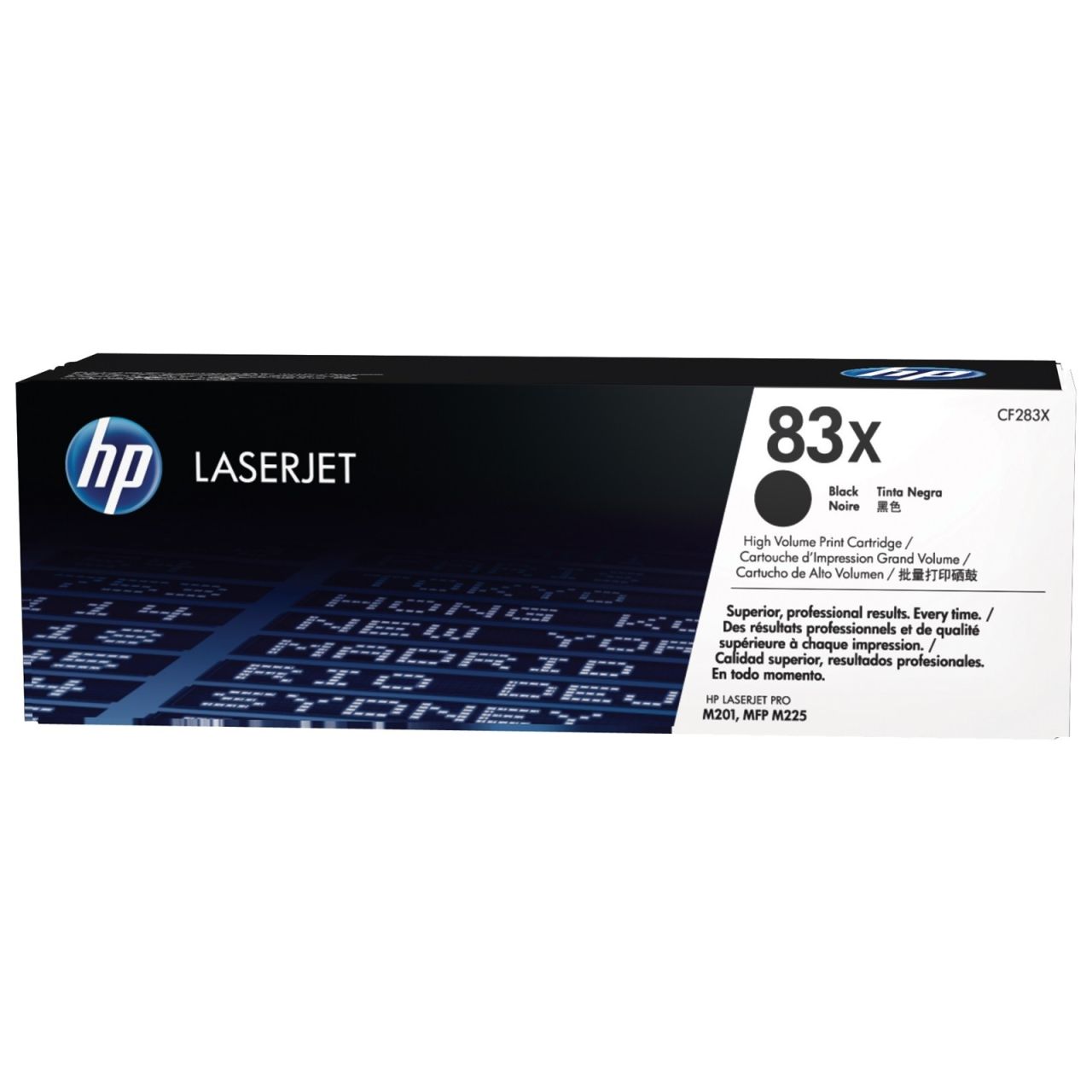 HP CF283X (83X) Black toner HP CF283X (83X) Black toner
