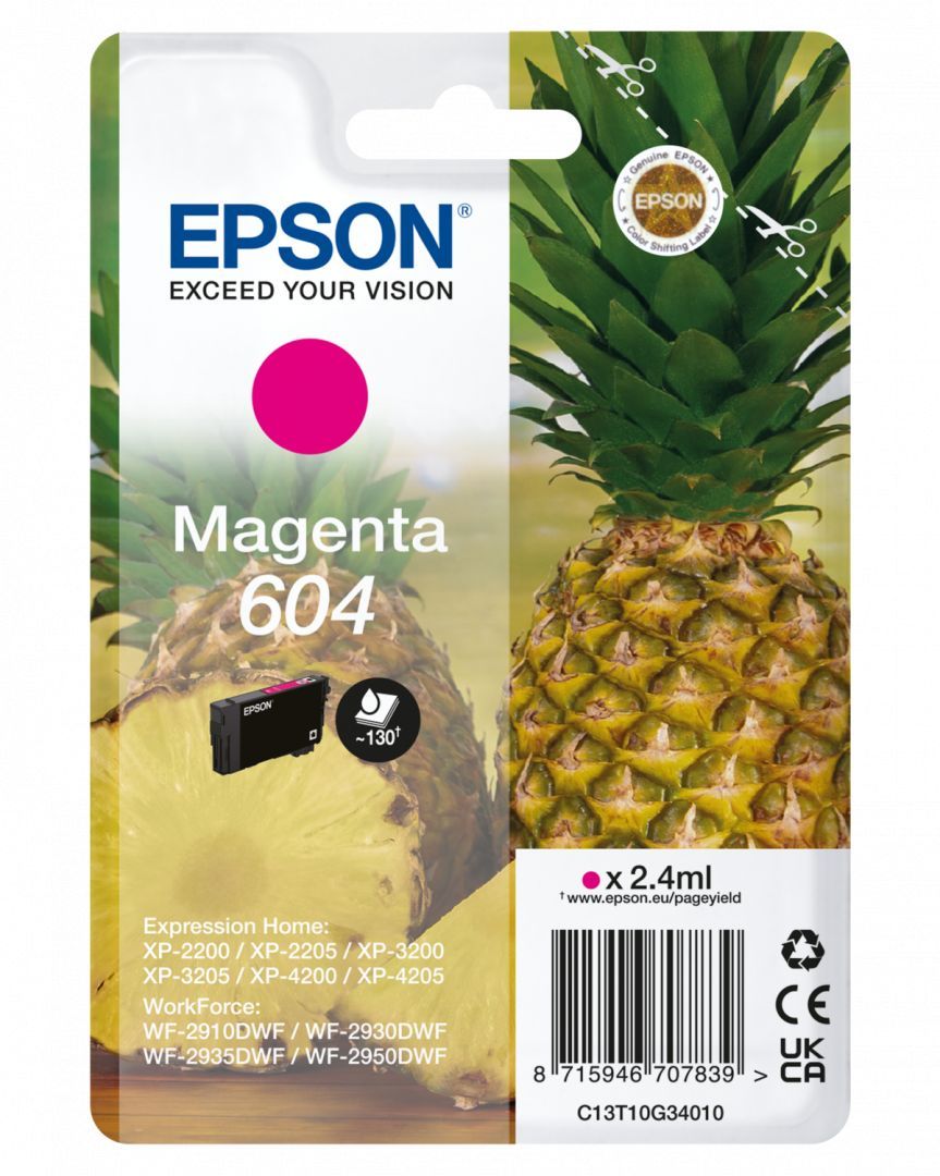 Epson T10G3 (604) Magenta tintapatron Epson T10G3 (604) Magenta tintapatron