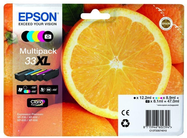 Epson T3357 (33XL) Multipack tintapatron Epson T3357 (33XL) Multipack tintapatron