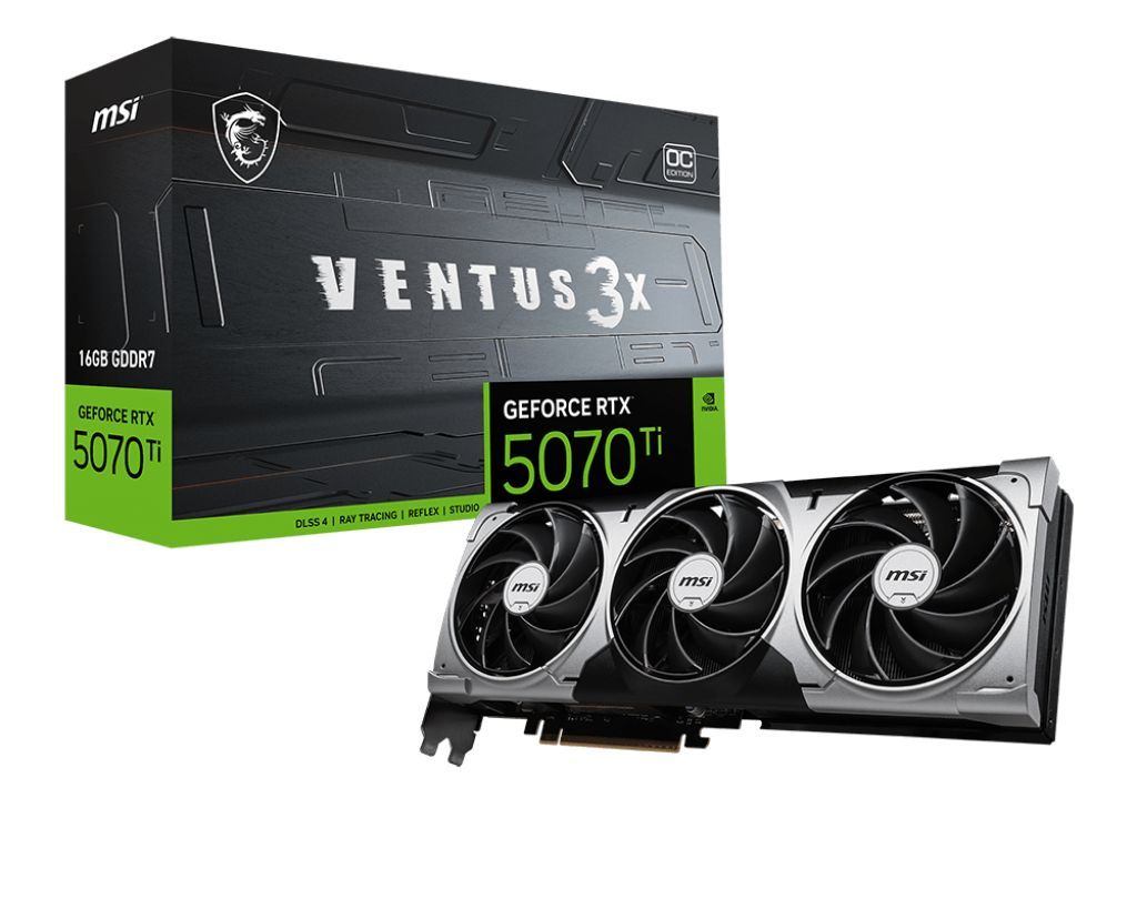 Msi RTX5070 TI 16G VENTUS 3X OC