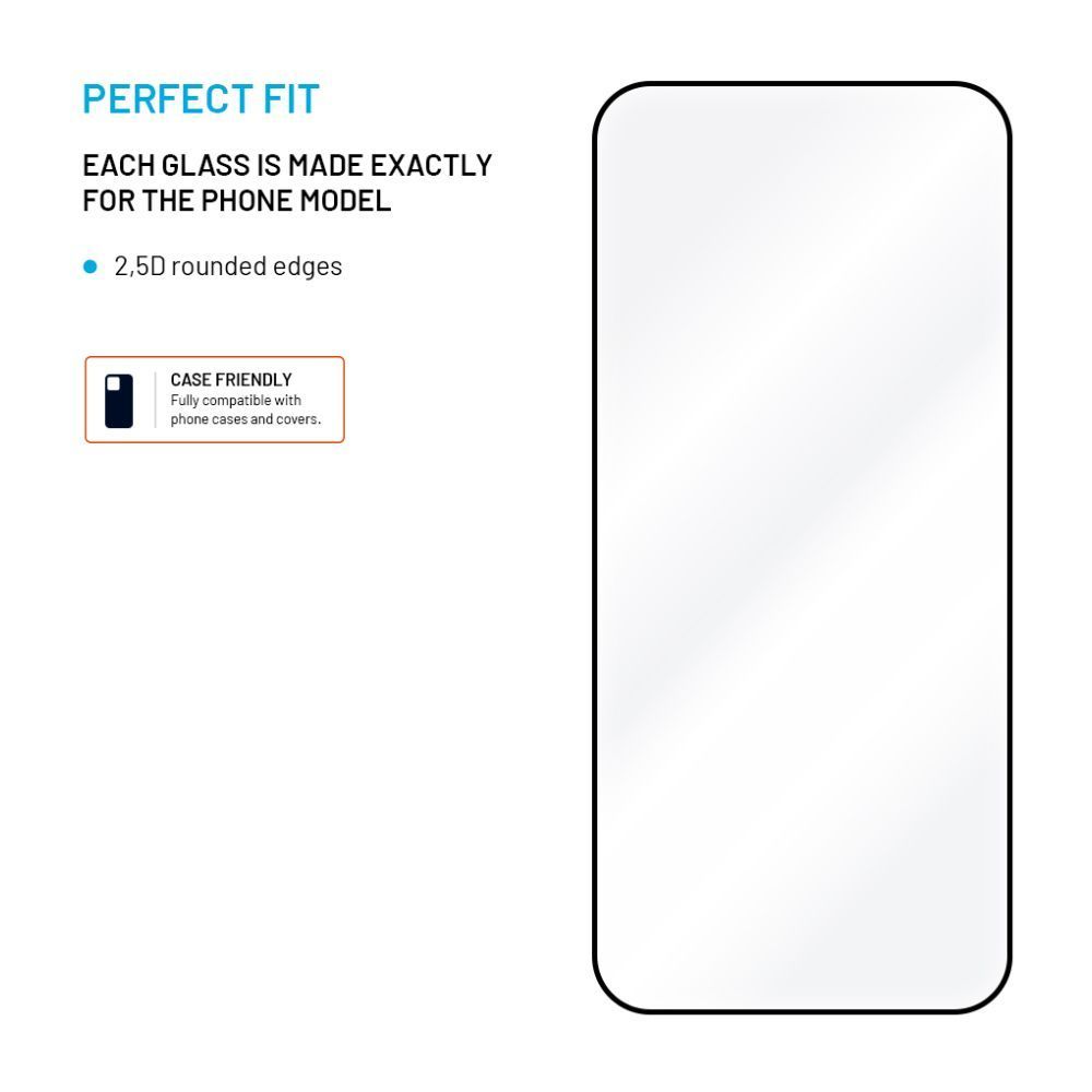 FIXED teljes képernyőt védő 2,5D edzett üveg Google Pixel 10 5G készülékhez, fekete FIXED teljes képernyőt védő 2,5D edzett üveg Google Pixel 10 5G készülékhez, fekete