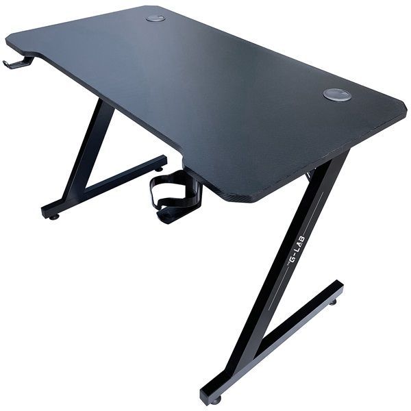 The G-Lab K-Desk-Cobalt Gaming Desk Black The G-Lab K-Desk-Cobalt Gaming Desk Black