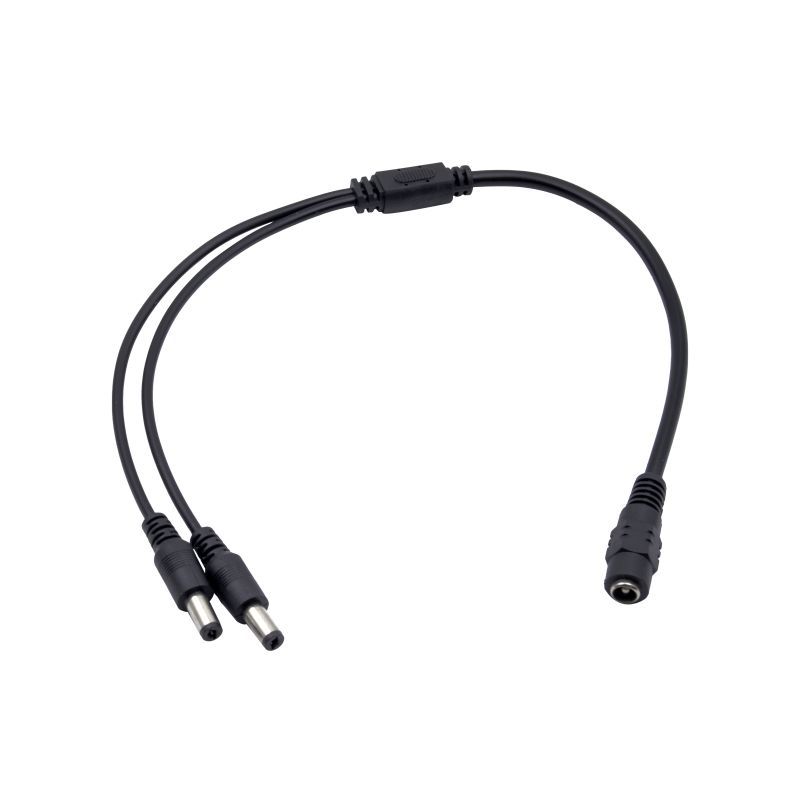 Nestron DC csatlakozó elosztó; 1x aljzat; 2x dugó Nestron DC csatlakozó elosztó; 1x aljzat; 2x dugó