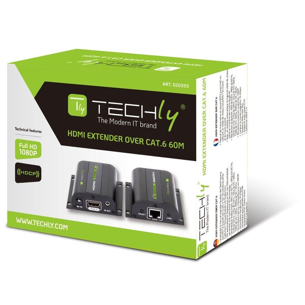 TECHLY IDATA EXT-E70 HDMI Extender TECHLY IDATA EXT-E70 HDMI Extender
