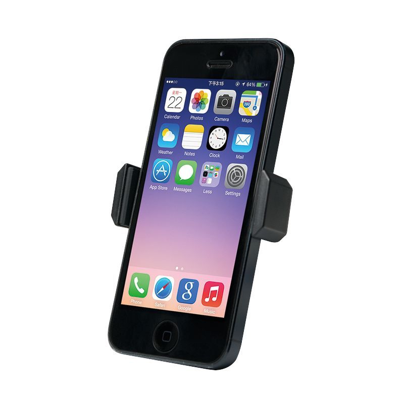 Logilink PA0133 USB car charger + mobile holder Black Logilink PA0133 USB car charger + mobile holder Black