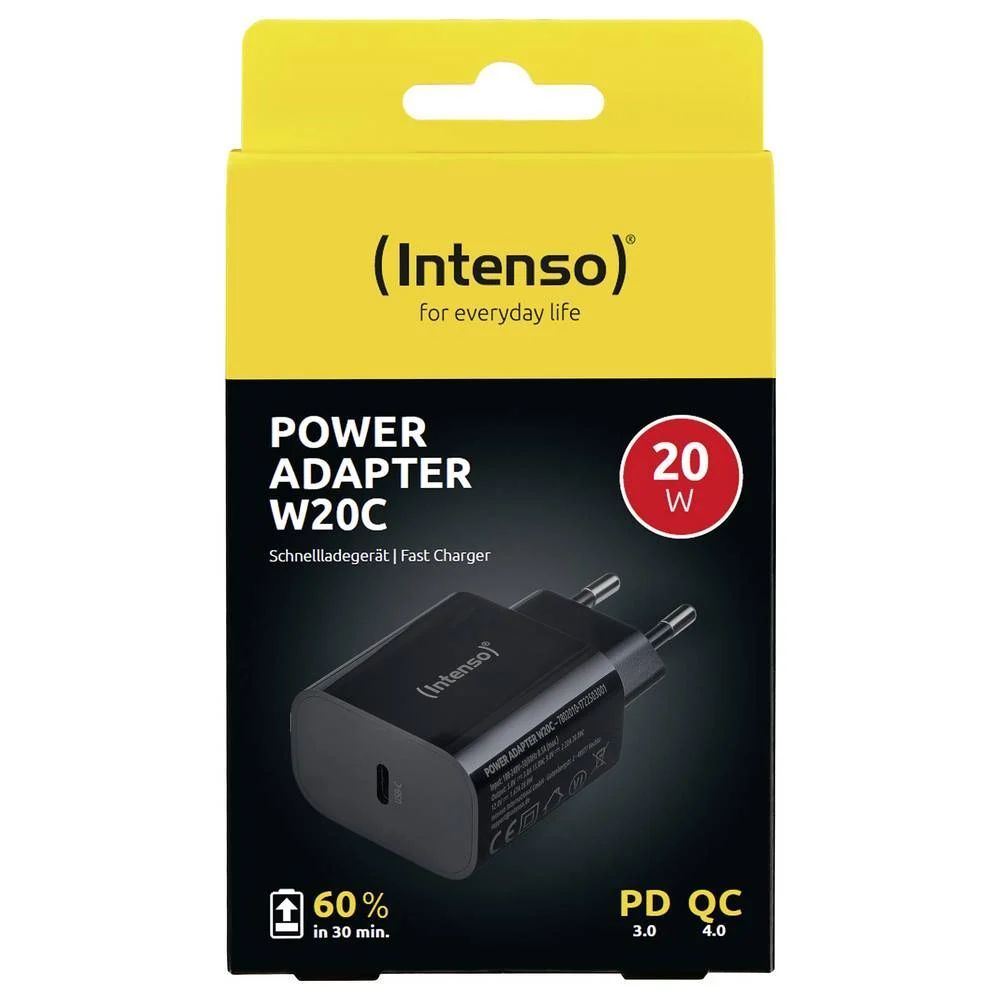 Intenso W20C Power Adapter Black Intenso W20C Power Adapter Black