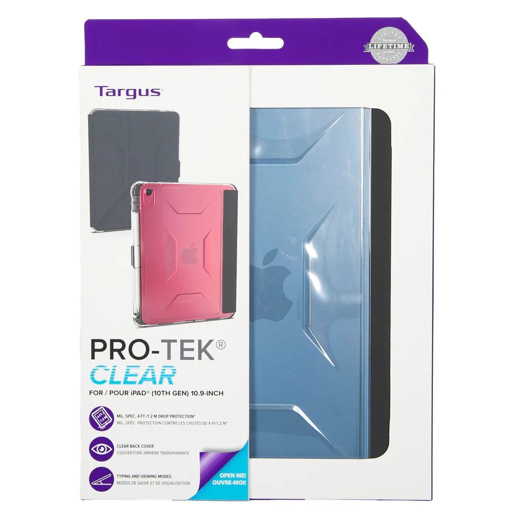 Targus Pro-Tek Clear Case for iPad (A16) and iPad (10th gen.) 10,9" Targus Pro-Tek Clear Case for iPad (A16) and iPad (10th gen.) 10,9"
