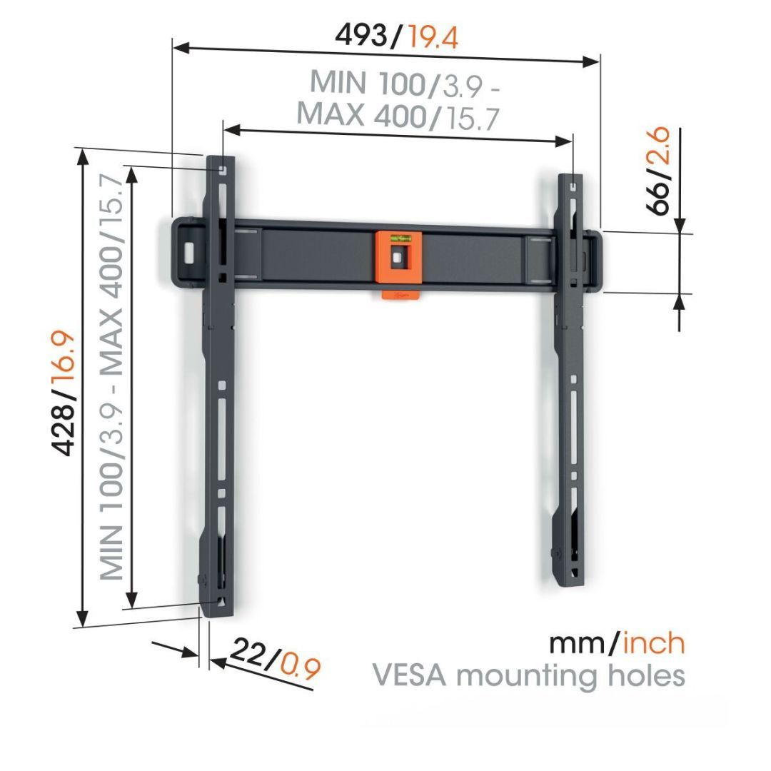 Vogel's TVM 1405 Fixed TV Wall Mount Vogel's TVM 1405 Fixed TV Wall Mount