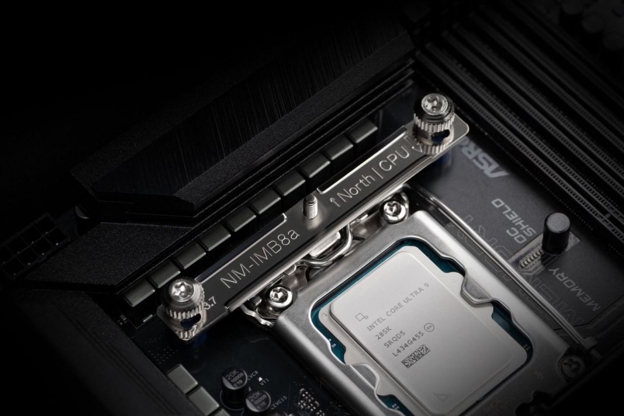 Noctua NM-IMB8 eltolt LGA1851 rögzítőrudak az NH-D15 G2-höz Noctua NM-IMB8 eltolt LGA1851 rögzítőrudak az NH-D15 G2-höz