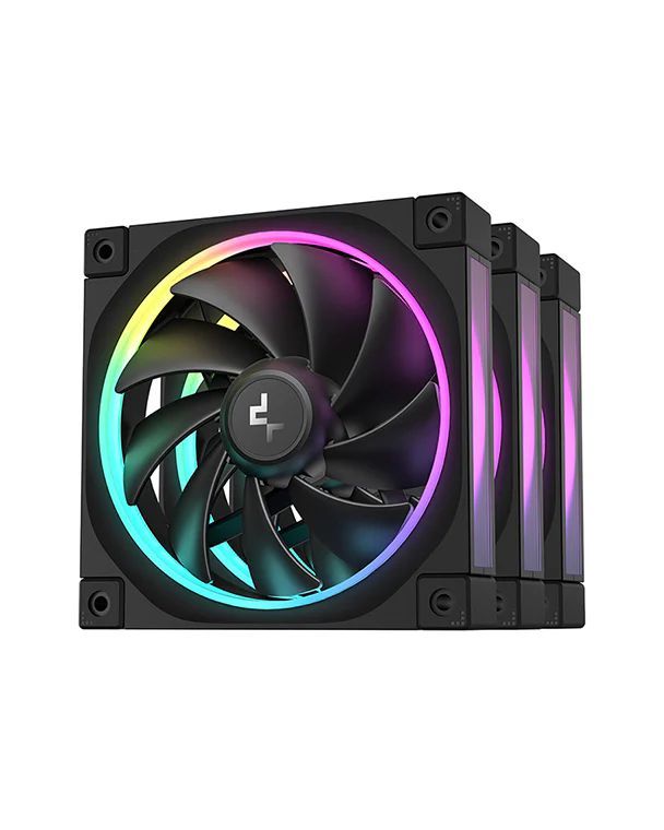 DeepCool FL12 Black (3-Pack)
