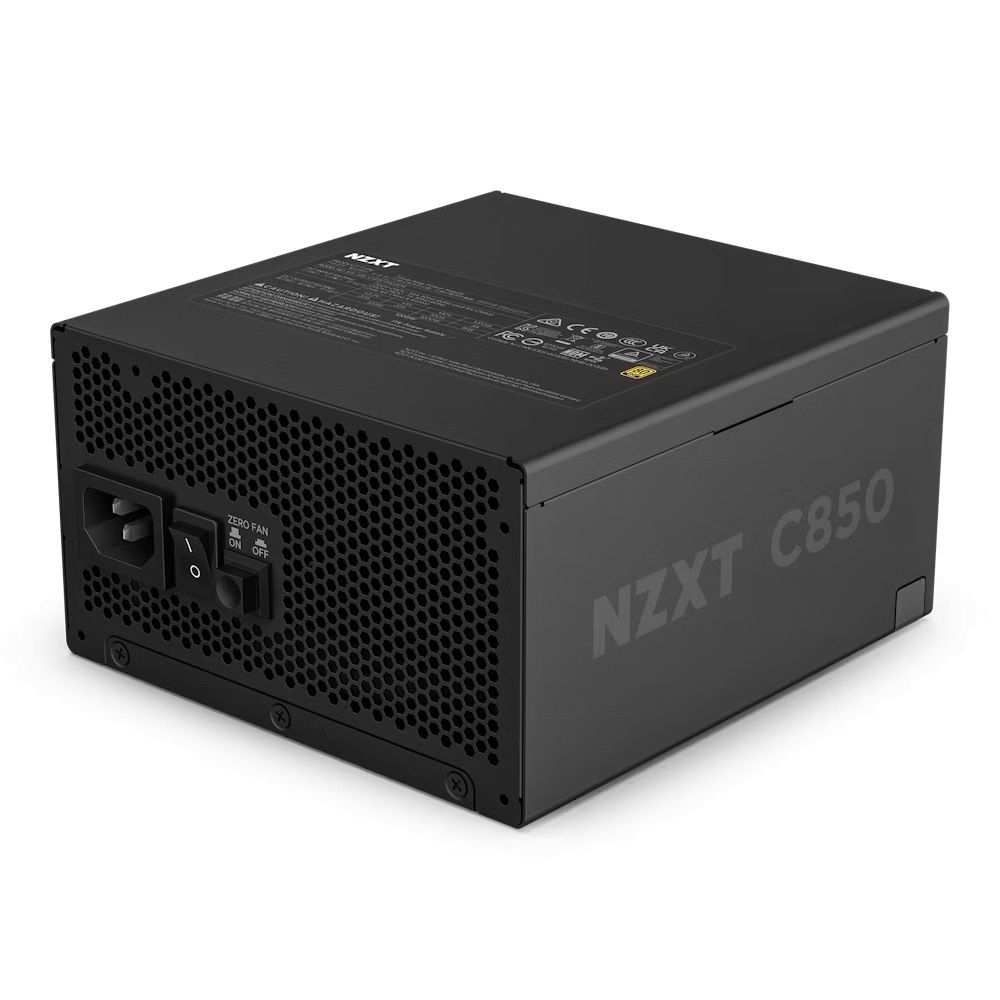 NZXT 850W 80+ Gold C850 ATX 3.1 Matte Black NZXT 850W 80+ Gold C850 ATX 3.1 Matte Black