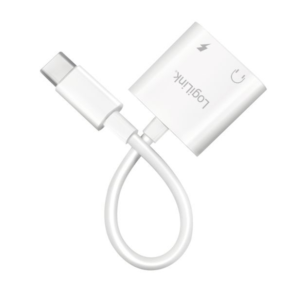 Logilink UA0433 USB-C adapter with PD charging port White Logilink UA0433 USB-C adapter with PD charging port White