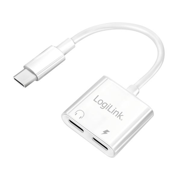 Logilink UA0433 USB-C adapter with PD charging port White Logilink UA0433 USB-C adapter with PD charging port White