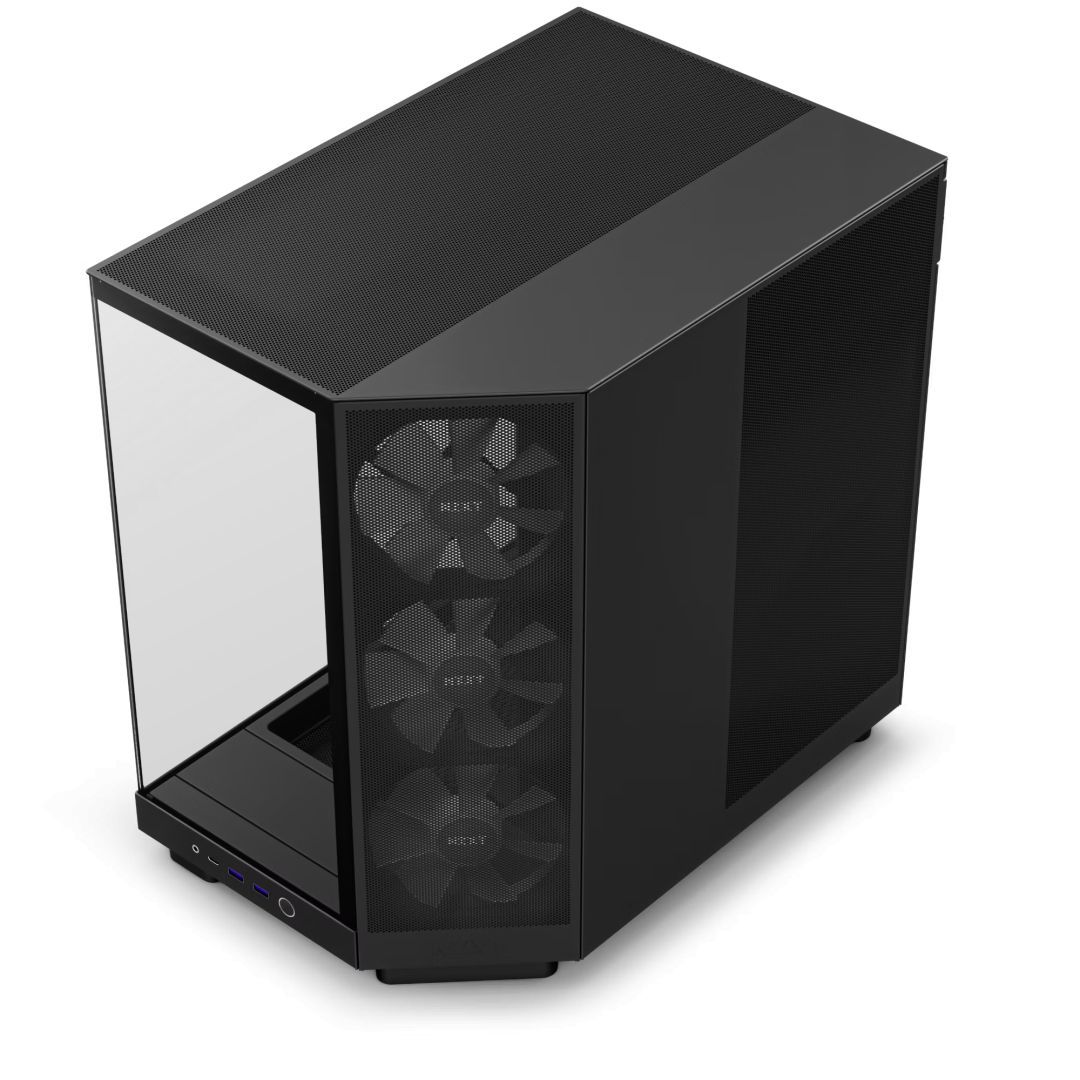 NZXT H6 Flow RGB (2023) Tempered Glass Matte Black NZXT H6 Flow RGB (2023) Tempered Glass Matte Black