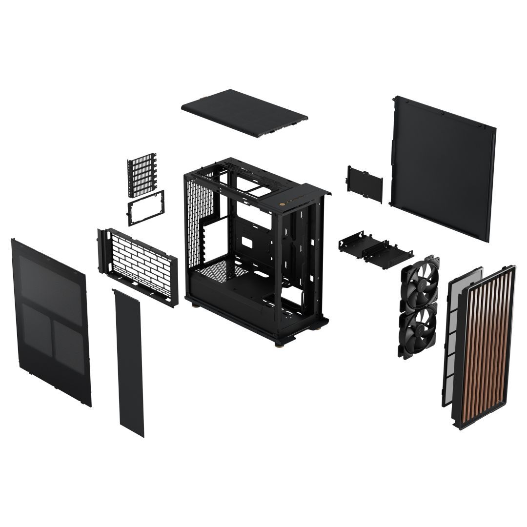 Fractal Design North Charcoal Window Black Fractal Design North Charcoal Window Black