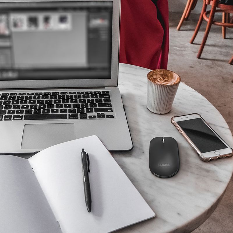 Logilink ID0210 Wireless mouse Black