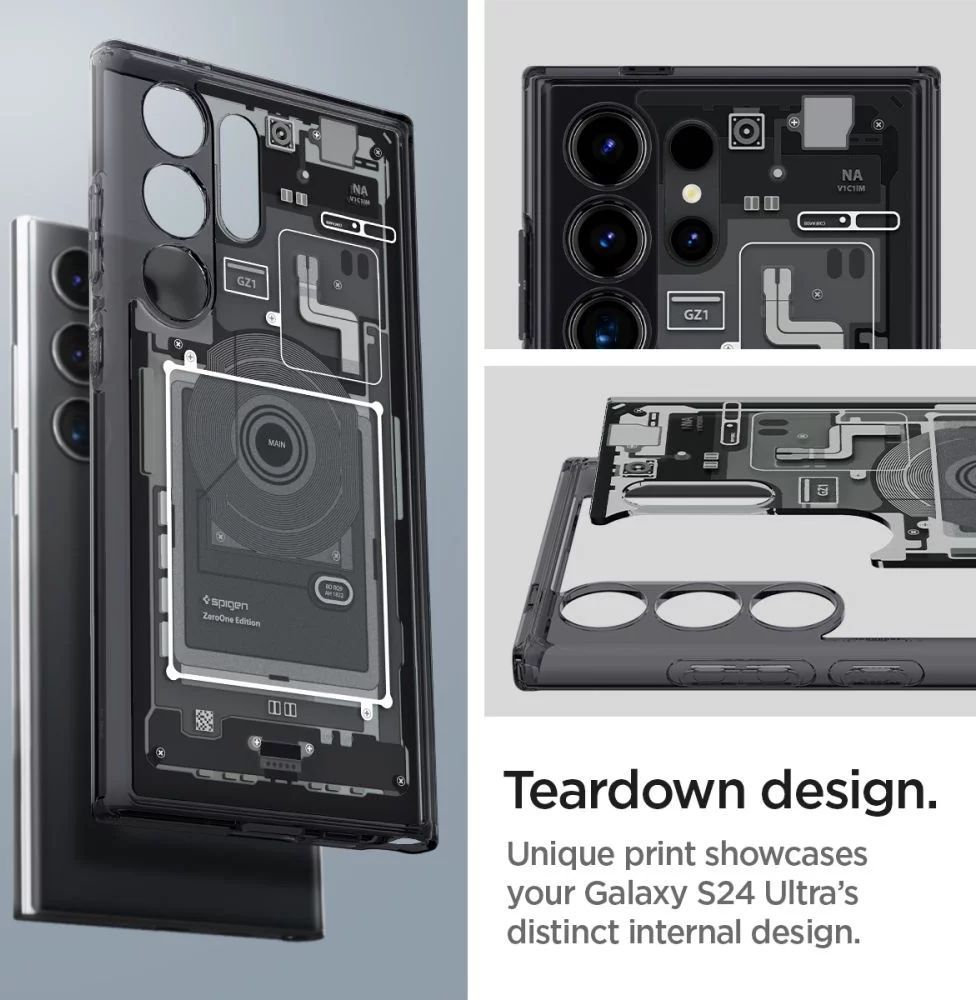 Spigen Ultra Hybrid Samsung Galaxy S24 Ultra Zero One Spigen Ultra Hybrid Samsung Galaxy S24 Ultra Zero One