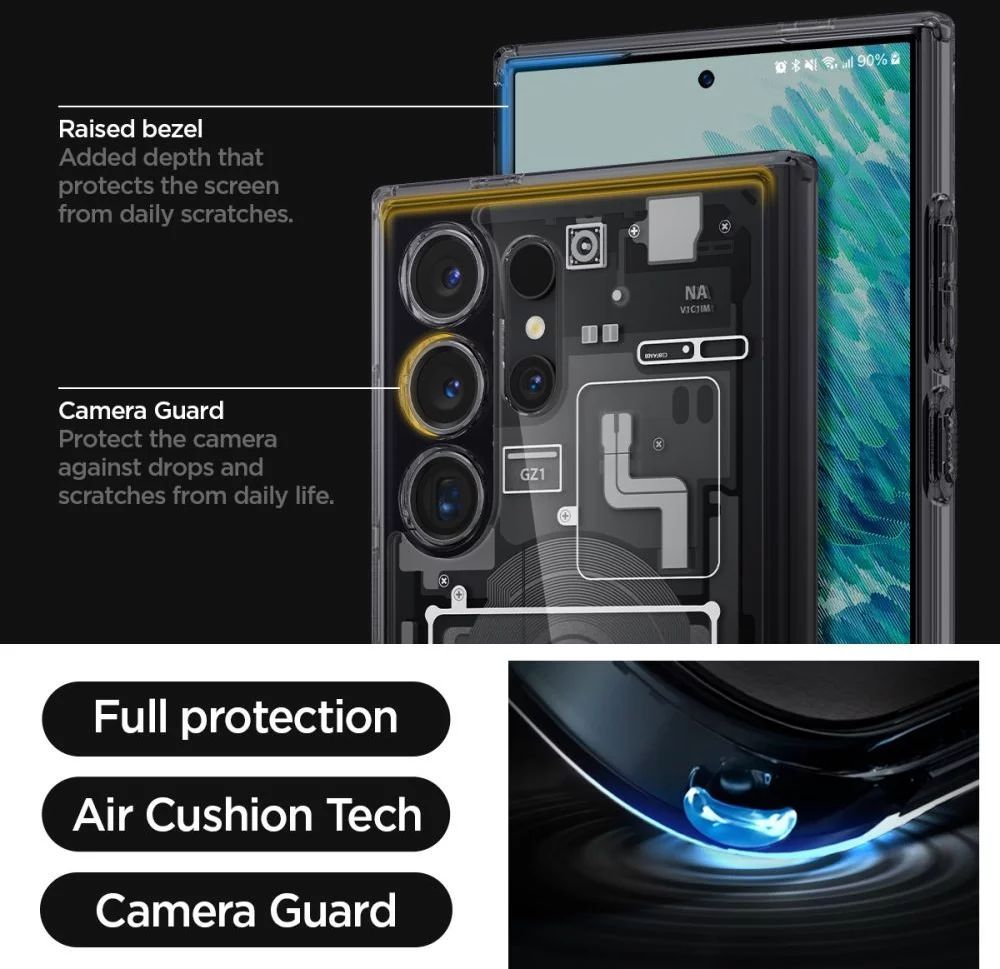 Spigen Ultra Hybrid Samsung Galaxy S24 Ultra Zero One Spigen Ultra Hybrid Samsung Galaxy S24 Ultra Zero One