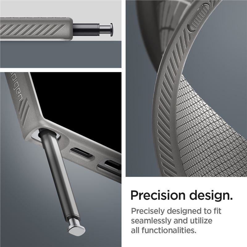 Spigen Liquid Air Samsung Galaxy S24 Ultra Granite Gray Spigen Liquid Air Samsung Galaxy S24 Ultra Granite Gray