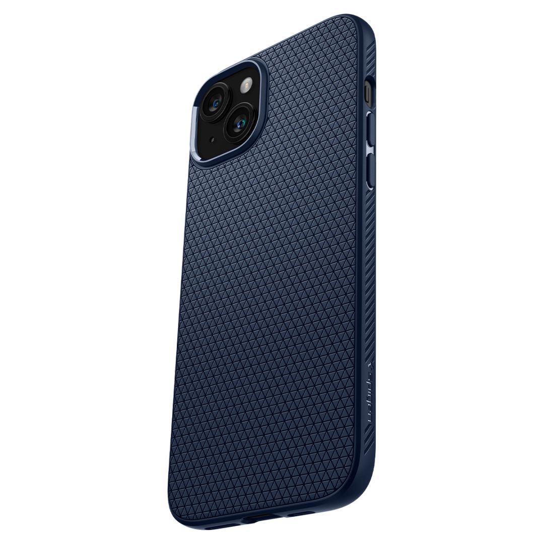 Spigen iPhone 15 Case Liquid Air Navy Blue Spigen iPhone 15 Case Liquid Air Navy Blue