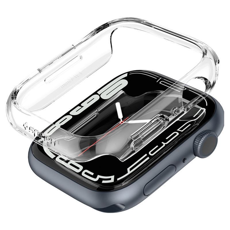 Spigen Thin Fit, clear - Apple Watch 8/7 45mm Spigen Thin Fit, clear - Apple Watch 8/7 45mm