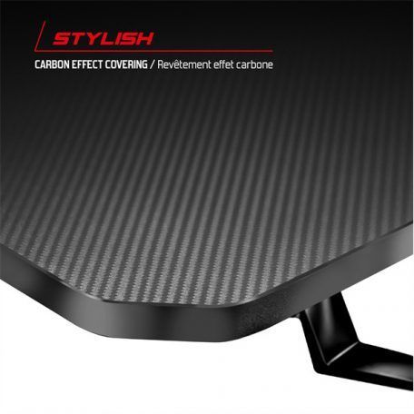 Spirit Of Gamer Headquarter 600 R Gaming Desk Black Spirit Of Gamer Headquarter 600 R Gaming Desk Black