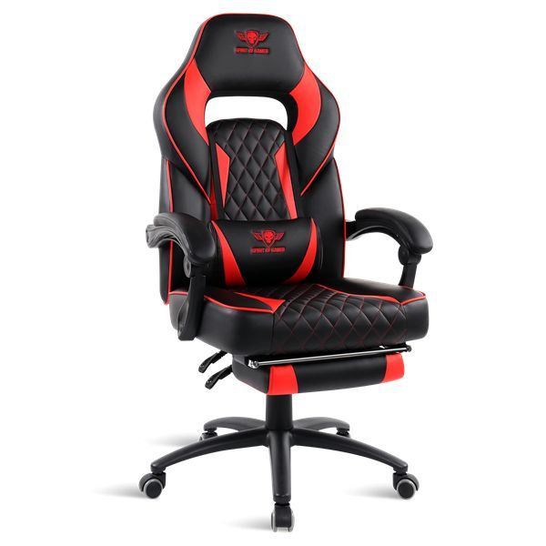 Spirit Of Gamer Mustang Gaming Chair Black/Red Spirit Of Gamer Mustang Gaming Chair Black/Red
